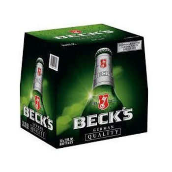 Picture of Becks 12 Pack Bottles 330ml