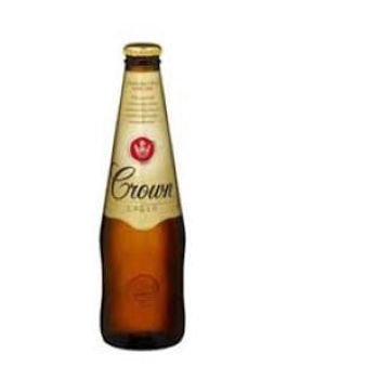 Picture of CROWN LAGER 12 PACK BOTTLES 375ML
