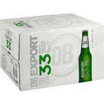 Picture of DB Export 33: Low Card Beer 24pk Bottles 330ml