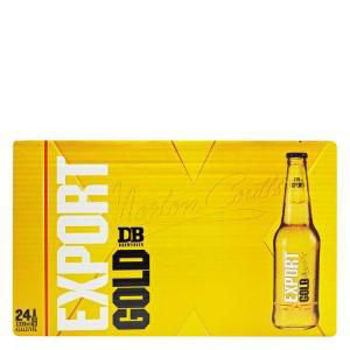 Picture of DB Export Gold  24 Pack Bottles 330ml