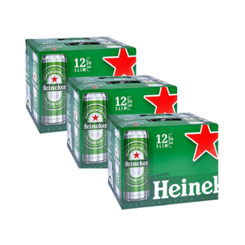 Picture of Heineken 12 Pack 250ml Cans- Bundle of 3
