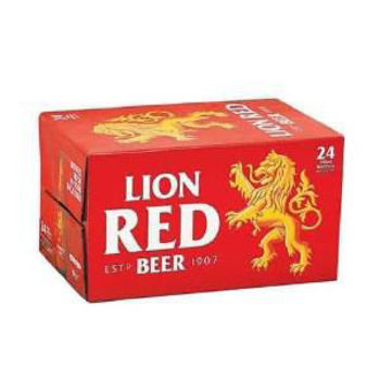 Picture of LION RED 24PK BOTTLES 330ML 5%