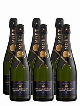 Picture of Moet & Chandon Nectar Champagne Brut NV 750ml SIX PACK