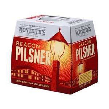 Picture of MONTEITHS PILSNER 330ML BOTTLES 12 PACK