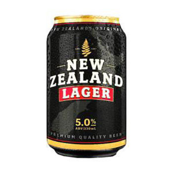 Picture of NZ LAGER 5% 12PK 440ML CANS