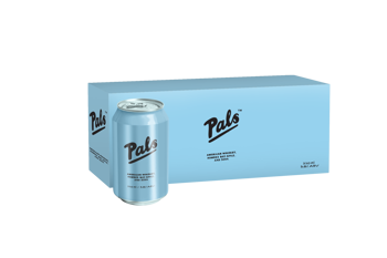 Picture of Pals American Whiskey Apple & Soda 10 Pack Cans 330ml
