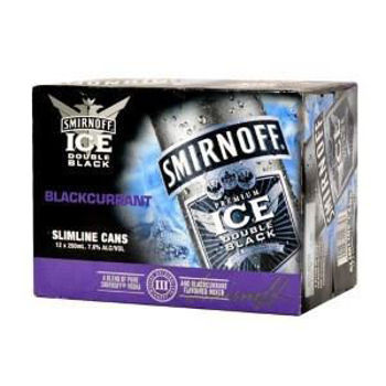 Picture of Smirnoff Ice Blackcurrant 7% 12 Pack Cans 250ml