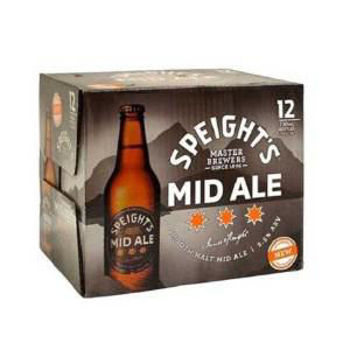 Picture of Speights Mid Ale 12pk Bottles 330ml
