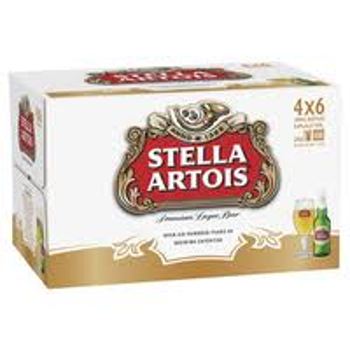 Picture of Stella Artois 24 Pack Bottles 330ml