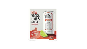 Picture of TUI VODKA LIME AND SODA 7% 12 Pack Cans 250ml