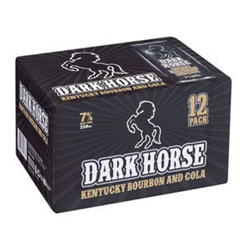 Picture of DARK HORSE 7% BRBN N COLA 12PK CANS 250ML