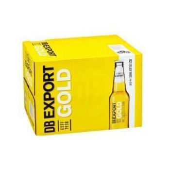 Picture of DB Export Gold 15 Pack Bottles 330ml