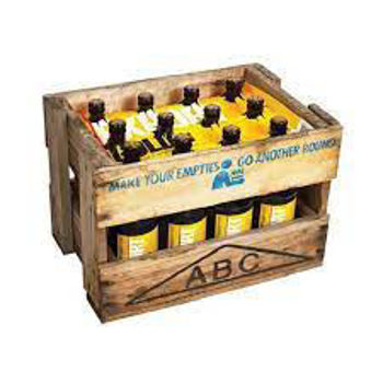 Picture of DB Export Gold WOODEN CRATE 12 Pack BIG 745ML