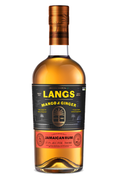 Picture of LANGS MANGO & GINGER JAMAICAN RUM 37.5% 700ml