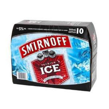 Picture of Smirnoff Ice 5% 10 Pack Bottles 300ml